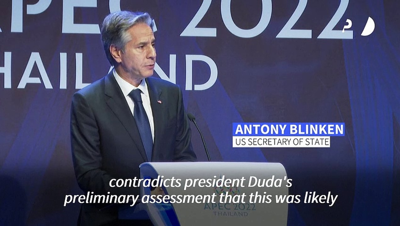 Russia 'ultimately responsible' for Poland blast: Antony Blinken at APEC