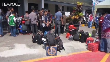 Ribuan Santri Jombang Mulai Mudik ke Jakarta dan Sekitarnya