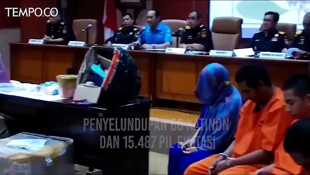 Dibongkar, Penyelundupan 68 Katinon dan 15.487 Pil Ekstasi