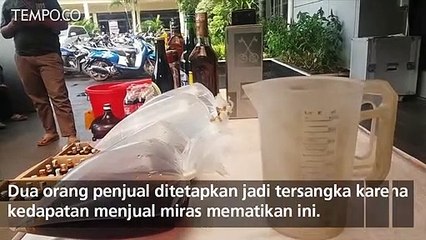 Polisi Kembali Tangkap Penjual Miras Oplosan Gingseng