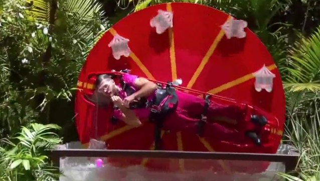 I’m a Celeb first look: Owen Warner gets strapped to spinning wheel in Scareground trial