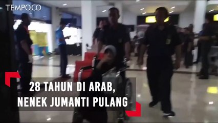 Nenek Jumanti Pulang, Kangen Anak Setelah 28 Tahun di Arab