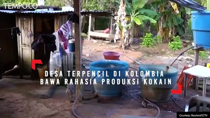Desa Terpencil di Kolombia Bawa Rahasia Produksi Kokain