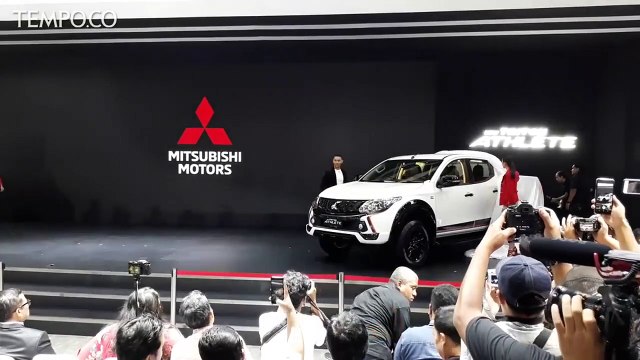 IIMS 2018, Mitsubishi Triton Athlete Tampil Lebih Sporty