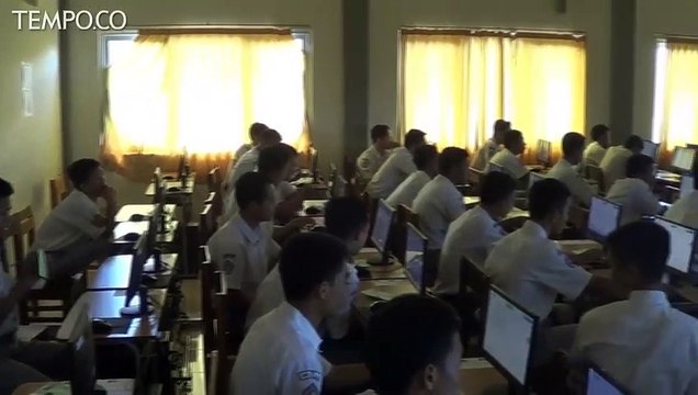 UNBK SMK Swasta di Serang Terkendala Sistem Token