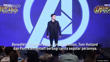 Empat Superhero, Promosikan Avenger: Infinity War di Korea