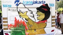 Hari Kartini, Anak Berkebutuhan Khusus Melukis Bus Transjakarta