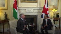 King Abdullah II of Jordan meets Rishi Sunak