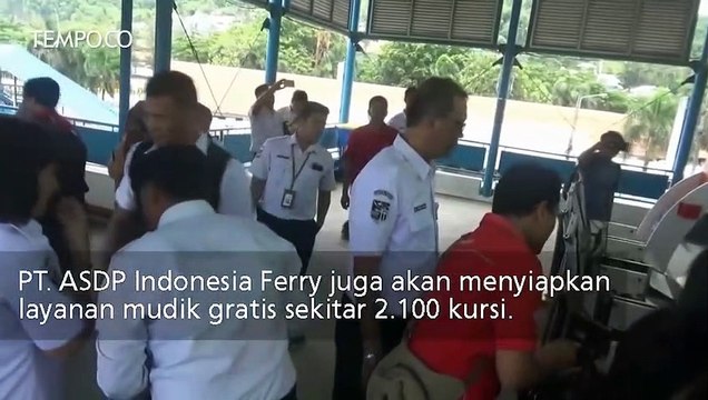PT. ASDP Indonesia Ferry Siapkan Layanan Mudik Gratis