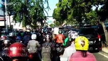 Uji Coba Underpass Matraman Sebabkan Kemacetan Panjang