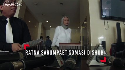 Ratna Sarumpaet Somasi Dishub
