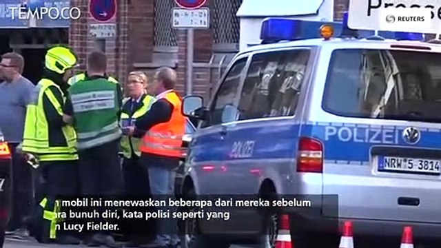 Sejumlah Orang Tewas setelah Mobil Menghantam Kerumunan di Jerman