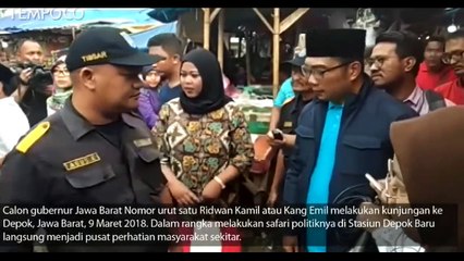 Kunjungan Ridwan Kamil Disambut Swafoto Warga Depok