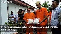 Polda Riau Musnahkan Narkoba Senilai Rp 17,5 Miliar Asal Cina