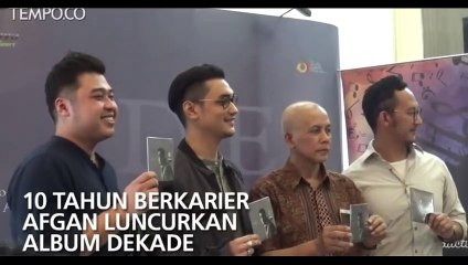 10 Tahun Berkarier Afgan Luncurkan Album Dekade