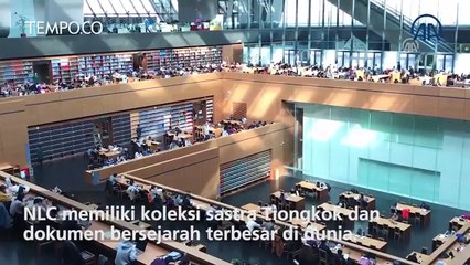 Melongok Megahnya Perpustakaan Nasional Cina