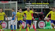 Imbang Dengan Swedia, Italia Gagal Lolos ke Piala Dunia 2018