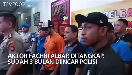 AKTOR FACHRI ALBAR DITANGKAP, SUDAH 3 BULAN DIINCAR POLISI