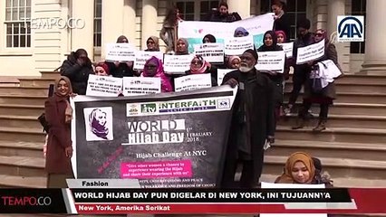 World Hijab Day pun Digelar di New York, Ini Tujuannya