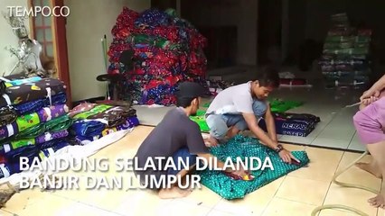 Bandung Dilanda Banjir Disertai Lumpur
