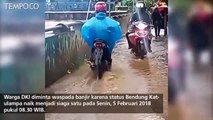 Bendung Katulampa Siaga Satu, Jakarta Waspada Banjir