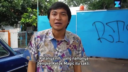 Memburu Jin di Bengkel Ketok Magic