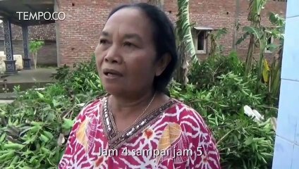 Puting Beliung Mengamuk di Jombang, Dua Orang Meninggal