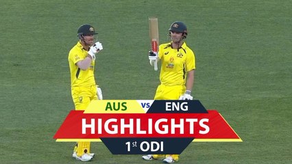 Australia vs England, 1st ODI Highlights