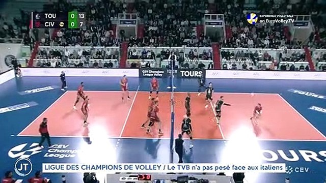 LIGUE DES CHAMPIONS DE VOLLEY / Le TVB n'a pas pesé face aux Italiens