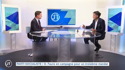 PARTI SOCIALISTE / O. Faure en campagne pour un troisième mandat