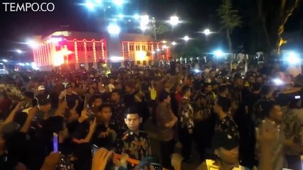 Jokowi Beri Kejutan di Puncak Pergantian Tahun di Titik Nol Yogya
