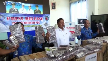 RIBUAN PIL PCC DIRAZIA DI BANTEN