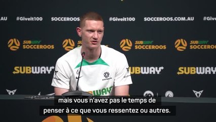 Australie - Rowles : "Avec Benzema et Mbappé autour de vous, il n'y a pas le temps de penser"