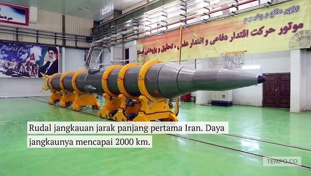 7 Rudal Balistik Iran Paling Berbahaya