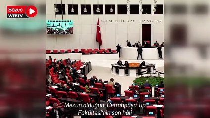 "Cerrahpaşa Tıp Fakültesi koskoca bir moloz yığınına dönüştü"