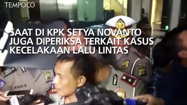 Saat di KPK, Setya Novanto Juga Diperiksa Terkait Kasus Kecelakaan Lalu Lintas