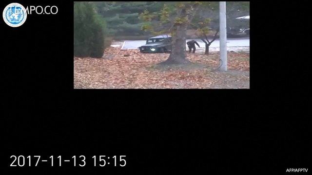 Rekaman Dramatis Tentara Korea Utara Membelot