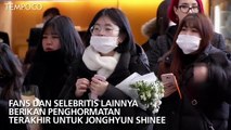 Fans dan Selebritis Beri Penghormatan untuk Jonghyun SHINee