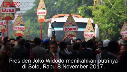 Pesta Pernikahan Anak Presiden Jokowi dan SBY