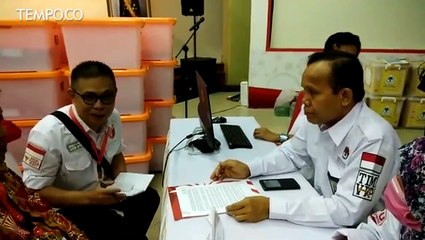 Suasana KPU Pasca Pendaftaran Ulang Partai Politik Usai Sidang di Bawaslu