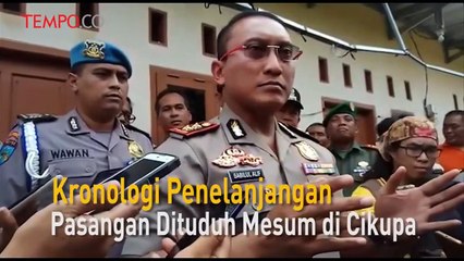 Kronologi Penelanjangan Pasangan Dituduh Mesum di Cikupa