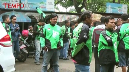 Ojek Online Banten Sepakat Tidak Beroperasi dan Jaga Kondusifitas