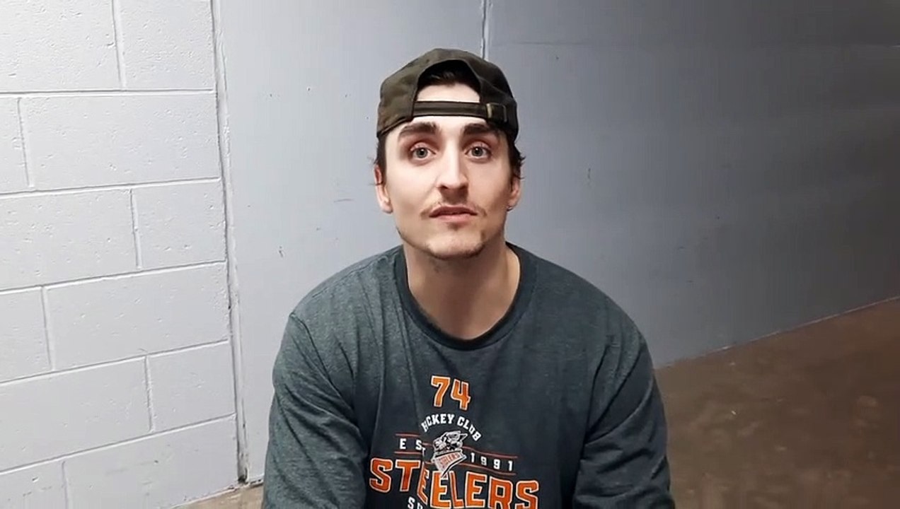 Brandon Whistle v Jackson Whistle. Sheffield Steelers v Belfast Giants.