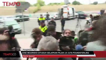 Jose Mourinho Dituduh Gelapkan Pajak 2,9 Juta Poundsterling