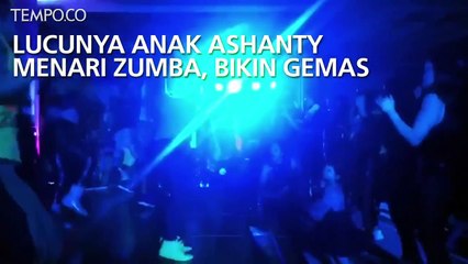 Lucunya Anak Ashanty Menari Zumba, Bikin Gemas