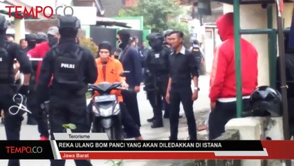 REKA ULANG BOM PANCI YANG AKAN DILEDAKKAN DI ISTANA‚Äã