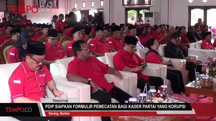 PDIP Siapkan Formulir Pemecatan Bagi Kader Partai yang Korupsi