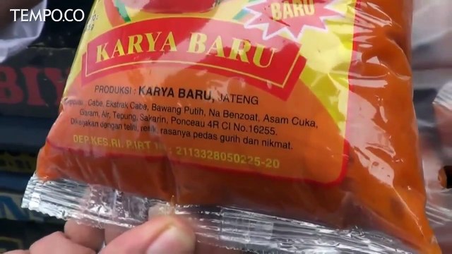 Satgas Pangan Polres Serang Kota Amankan Puluhan Ribu Saus Ilegal