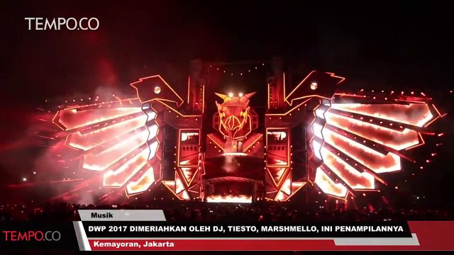 DWP 2017 Dimeriahkan DJ, Tiesto, Marsh Mello, Ini Penampilannya