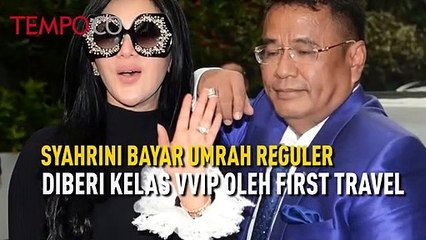Syahrini Bayar Umrah Reguler Diberi Kelas VVIP oleh First Travel